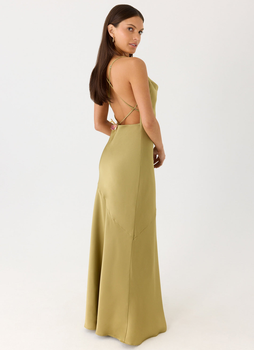 Darius Maxi Dress Olive
