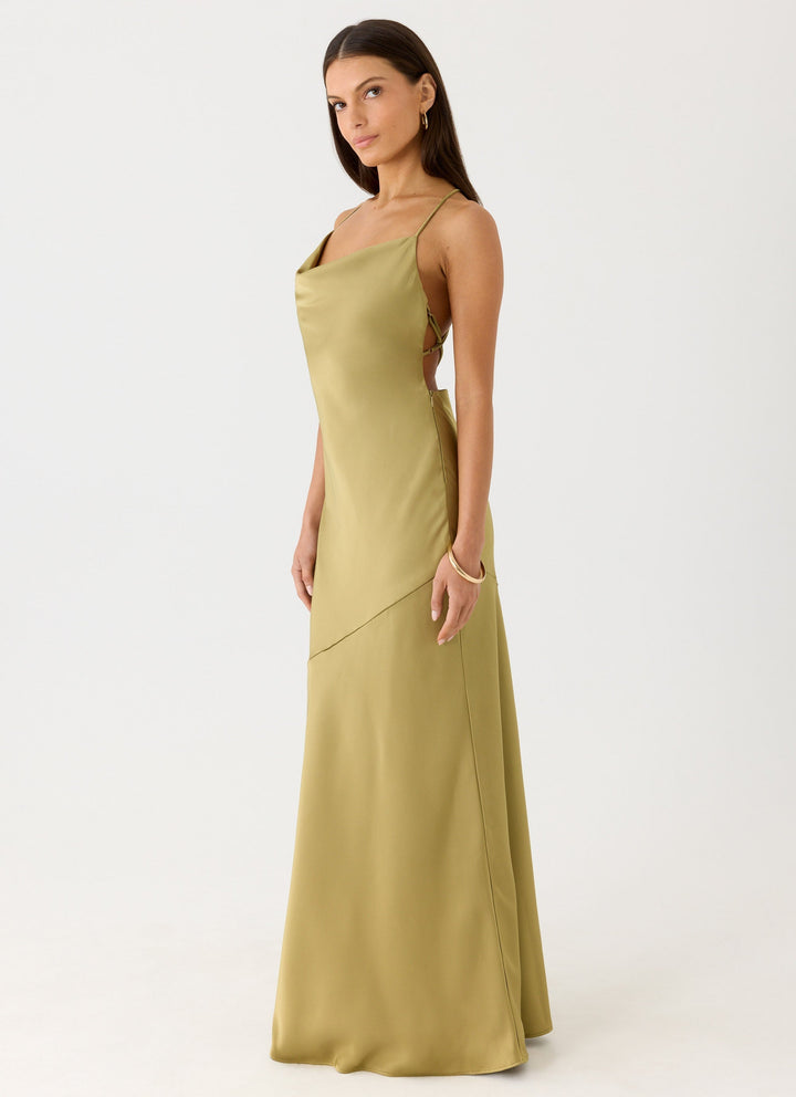 Darius Maxi Dress Olive