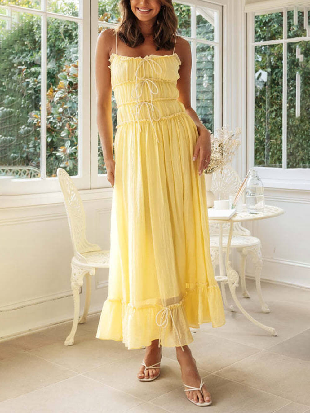 Dress | Bohemian Midi Dress | Effortless Summer Style | Lightweight and Breezy