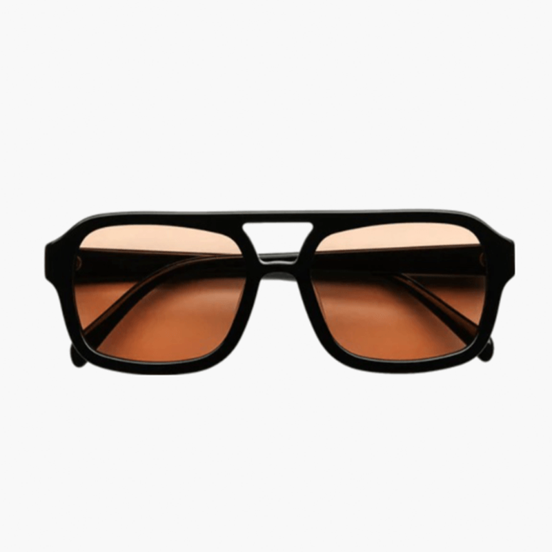 Retro Aviator Oval Sunglasses