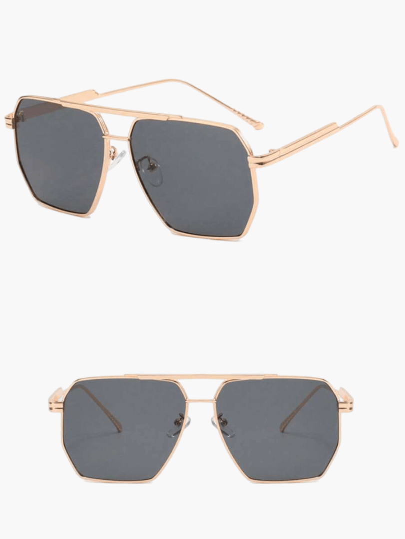 Classic Aviator Metal Frame Sunglasses