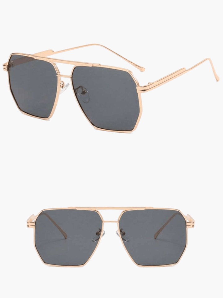 Classic Aviator Metal Frame Sunglasses