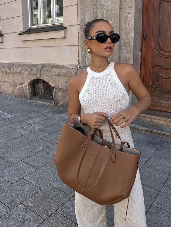 Classic Everyday Faux Suede Bag