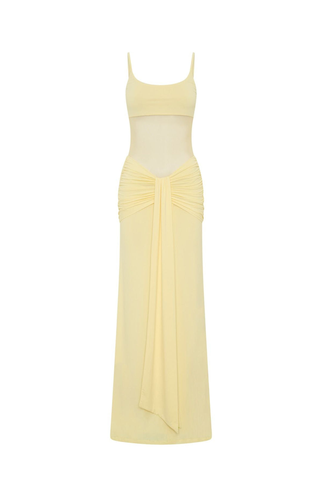 Lemon Confetti Maxi Dress