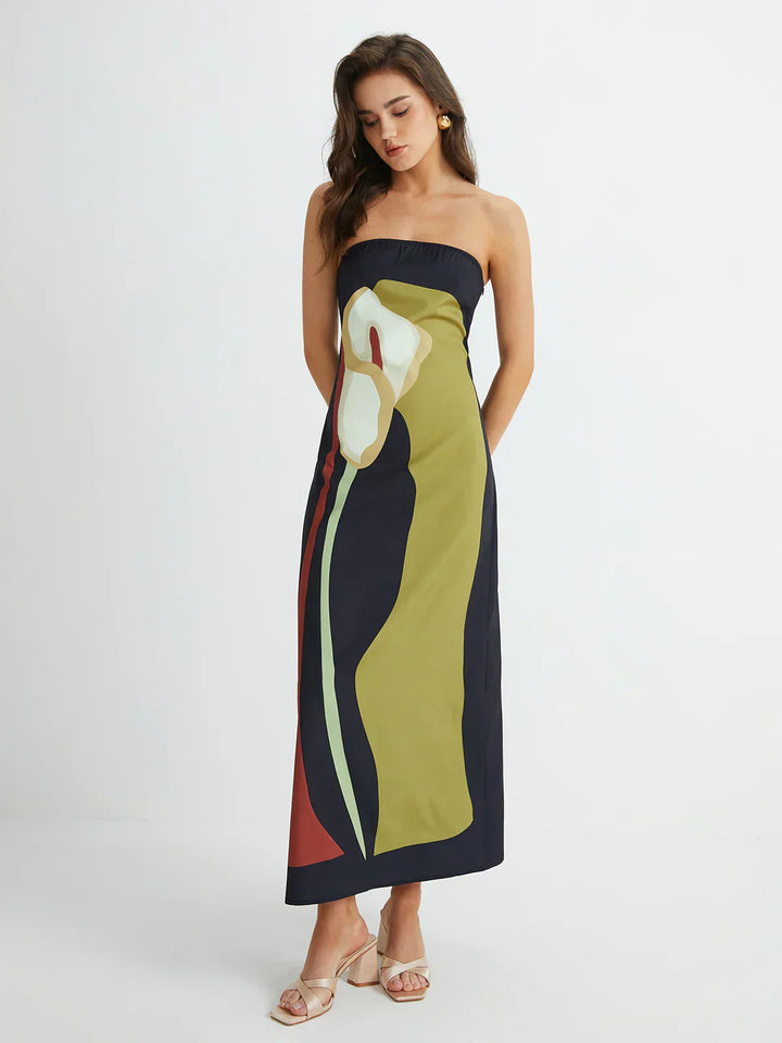 Duttini | Strapless Maxi Dress for Women – Maxi Dresses Collection