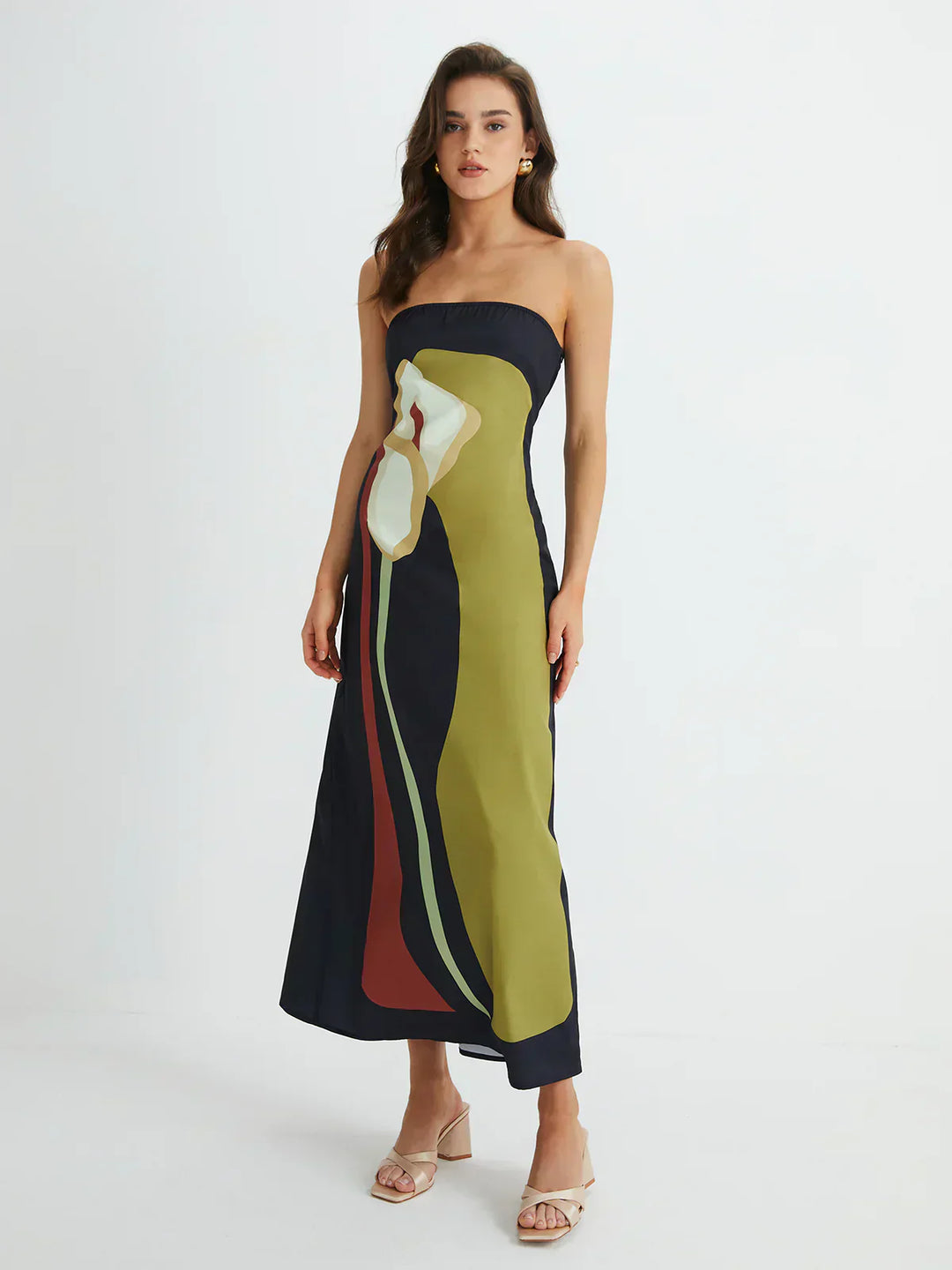 Duttini | Strapless Maxi Dress for Women – Maxi Dresses Collection