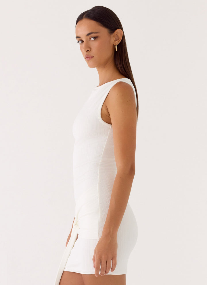 Everly Mini Dress White