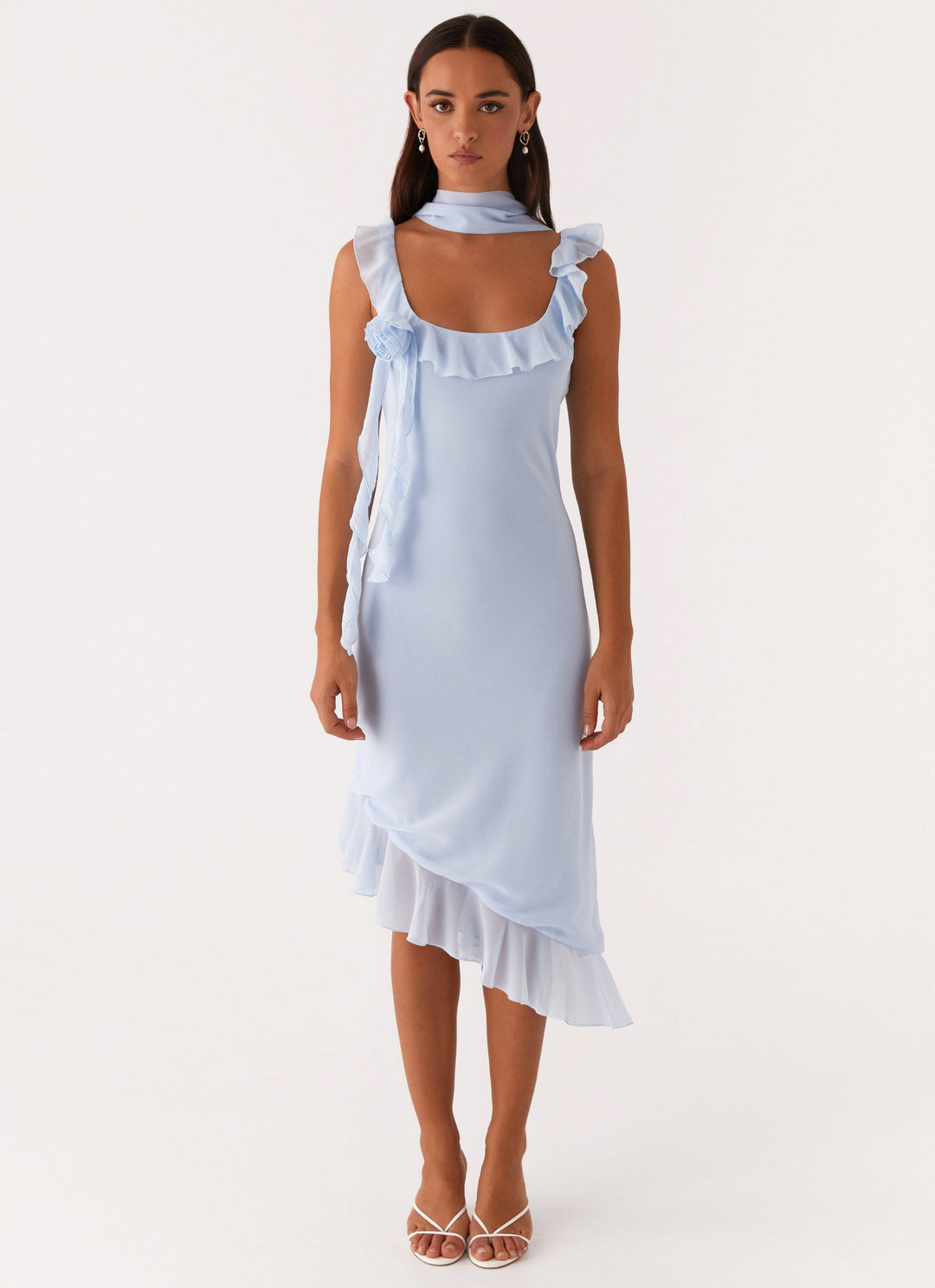 Fariday Midi Dress Blue