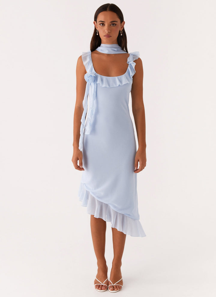 Fariday Midi Dress Blue