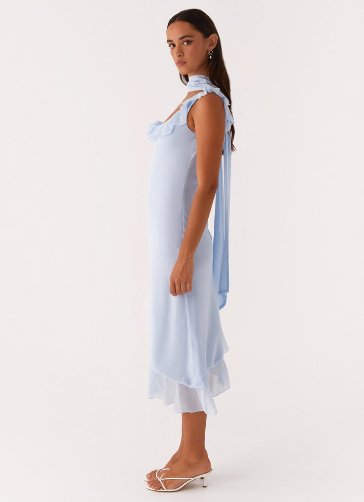 Fariday Midi Dress Blue