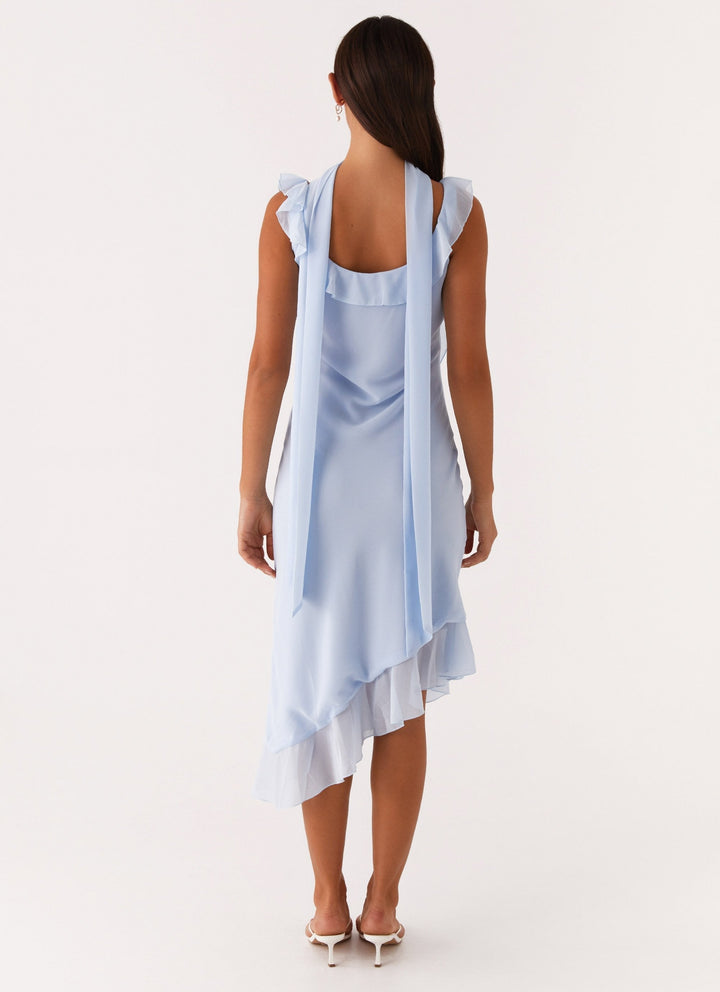 Fariday Midi Dress Blue
