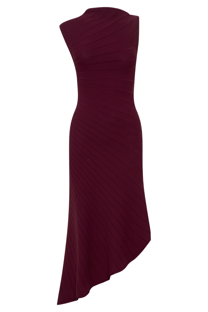 Milasandra Pleated Midi Dress