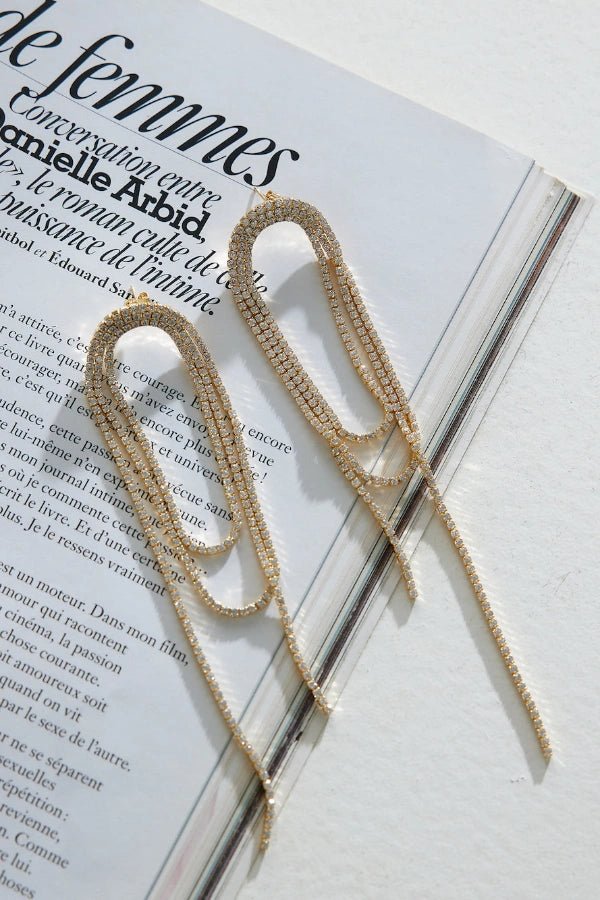 Savannah | Women's Gold-Plated Earrings