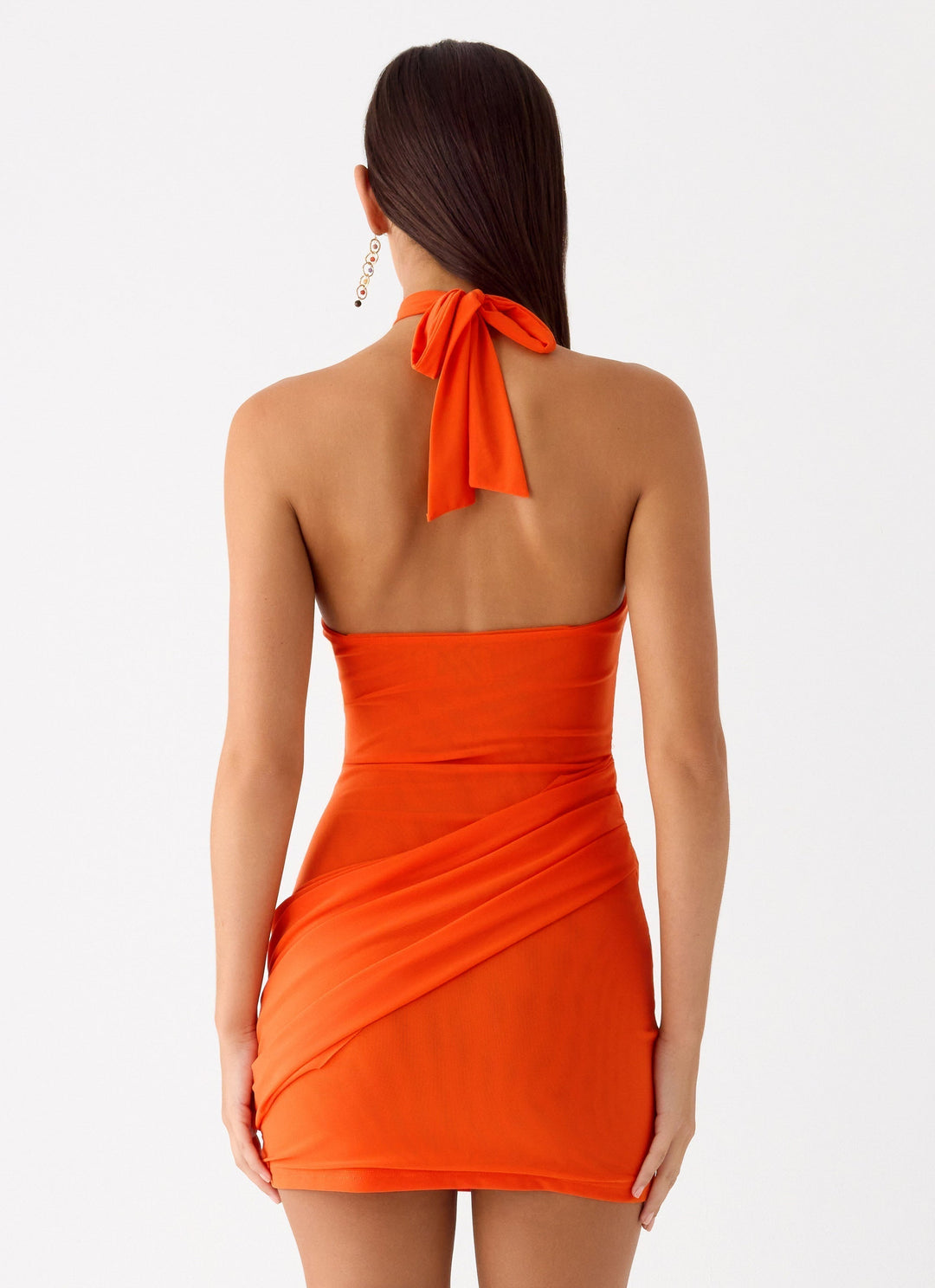 Henrietta Mini Dress Orange