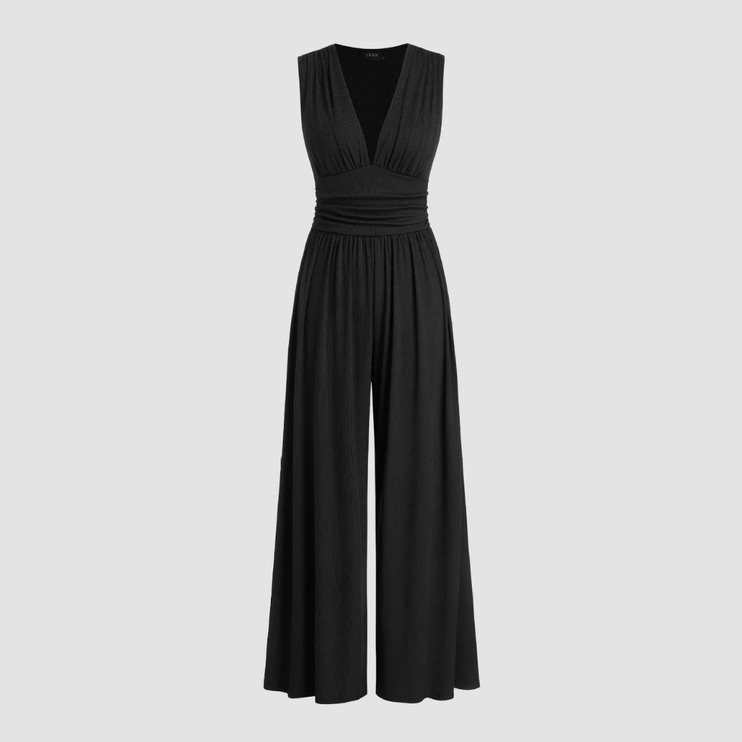 Jumpsuit | Wide Leg Sleeveless Elegant Design