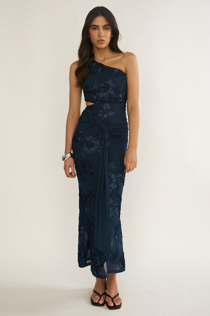 Luli Cut-Out Maxi Dress Navy
