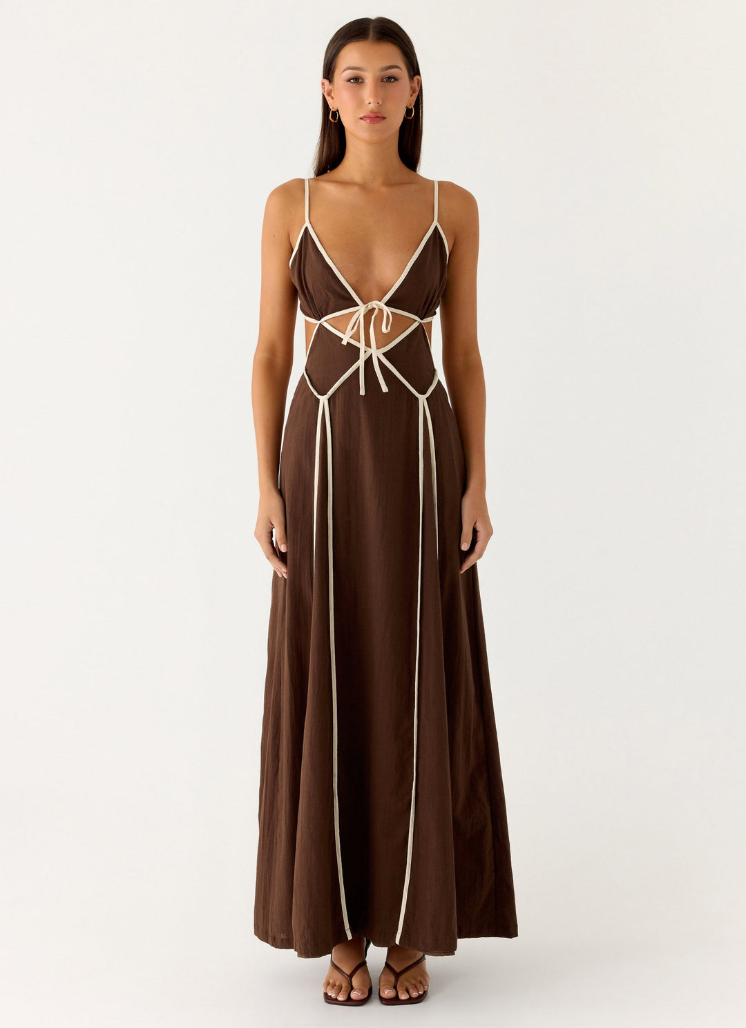 Kerli Maxi Dress Chocolate