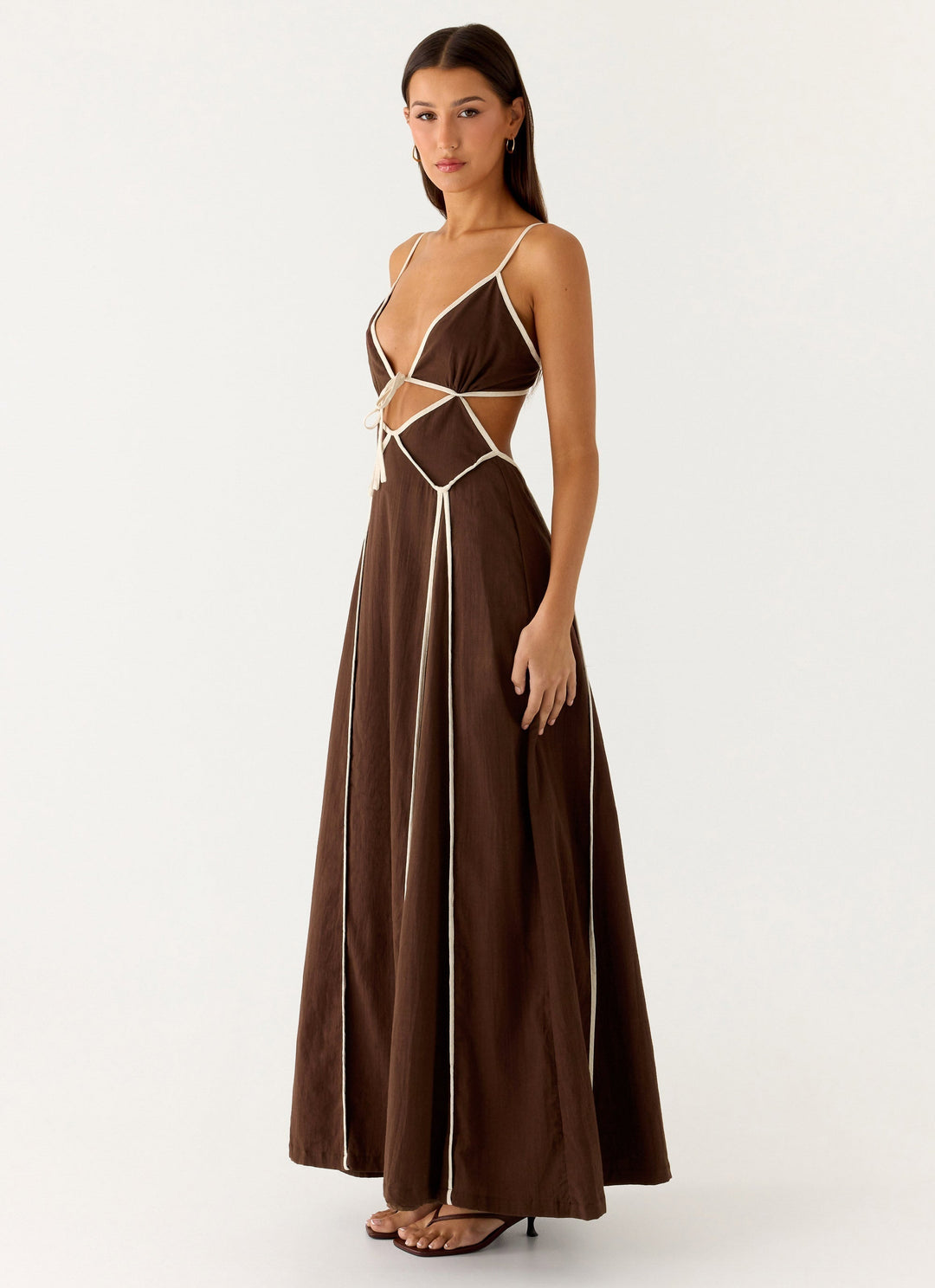 Kerli Maxi Dress Chocolate