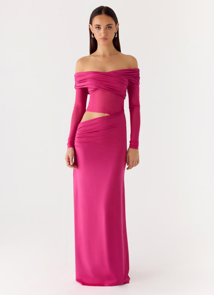 Kerli Maxi Dress Fuchsia