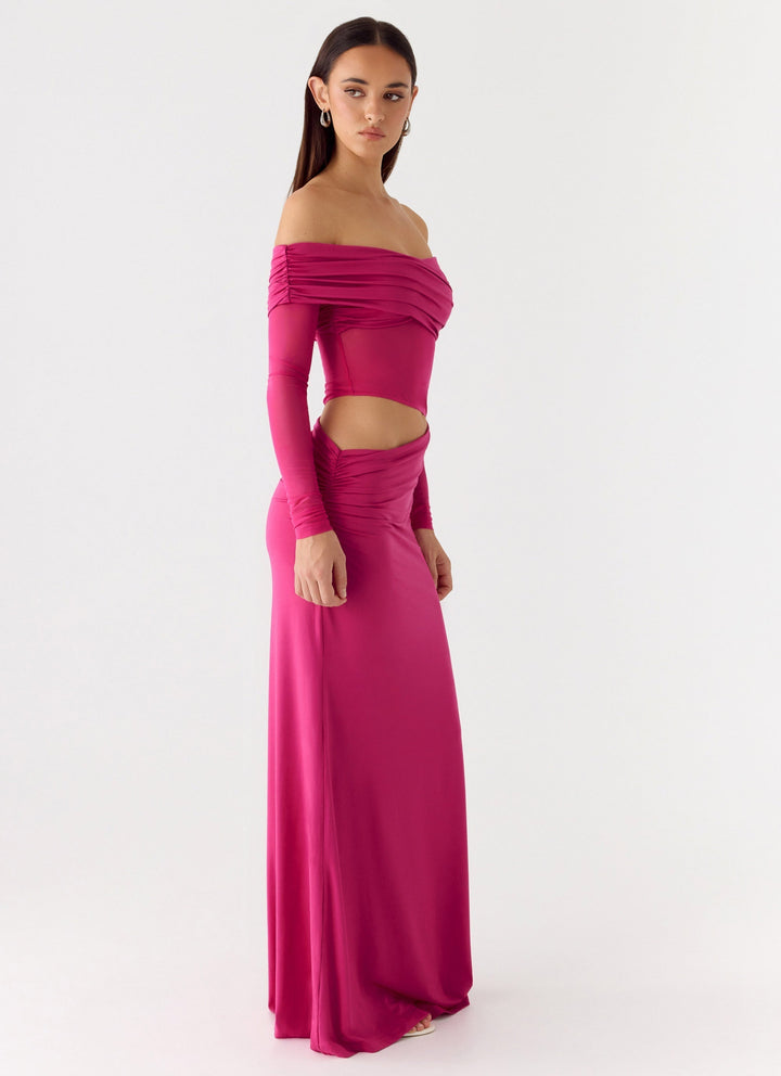 Kerli Maxi Dress Fuchsia