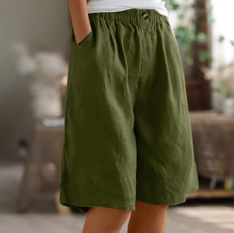 Women's Oversized Summer Shorts | Breathable Relaxed Casual Shorts