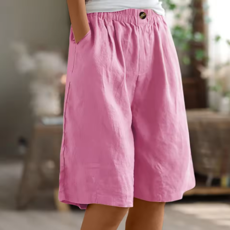 Women's Oversized Summer Shorts | Breathable Relaxed Casual Shorts