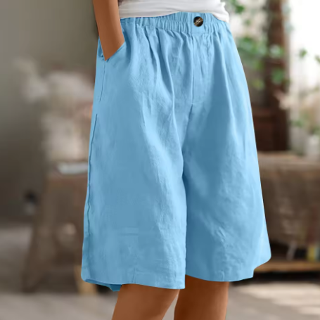 Women's Oversized Summer Shorts | Breathable Relaxed Casual Shorts
