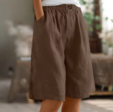 Women's Oversized Summer Shorts | Breathable Relaxed Casual Shorts