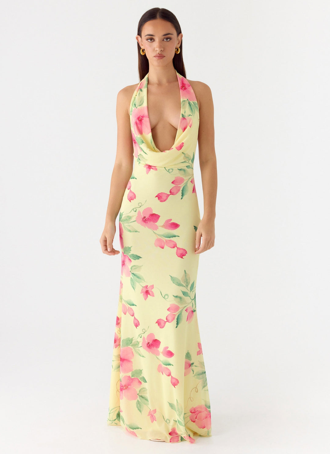 Like You Better Maxi Dress Lemon Soleil
