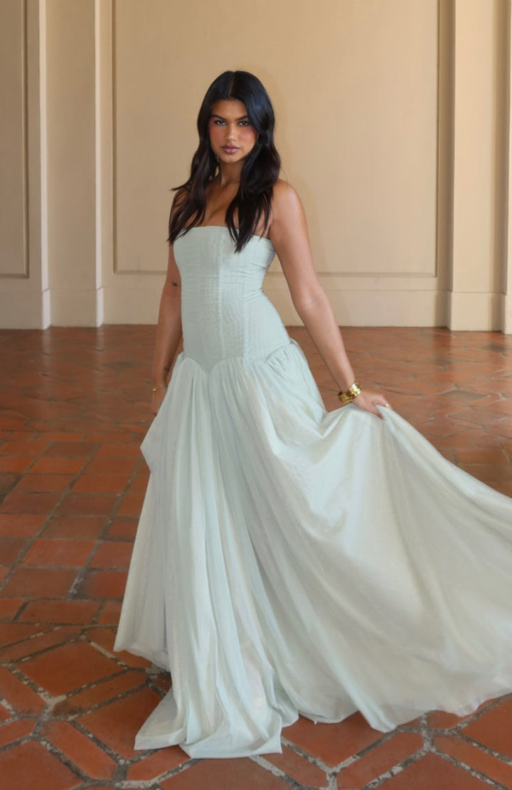 Mint Aura Maxi Dress