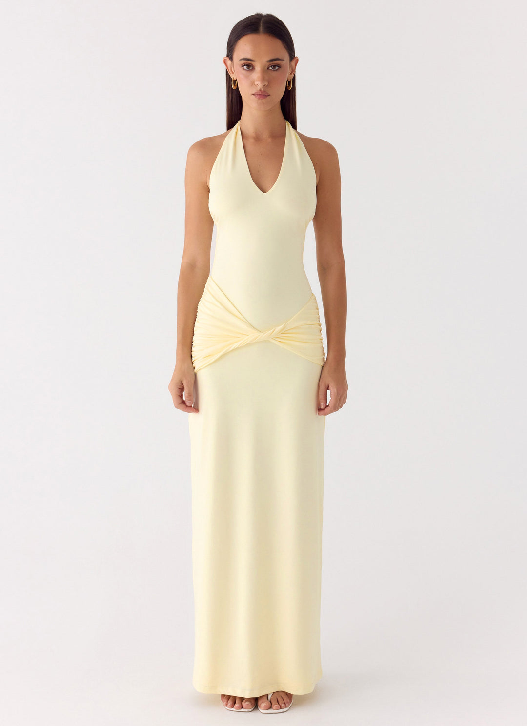Maribelle Maxi Dress Lemon