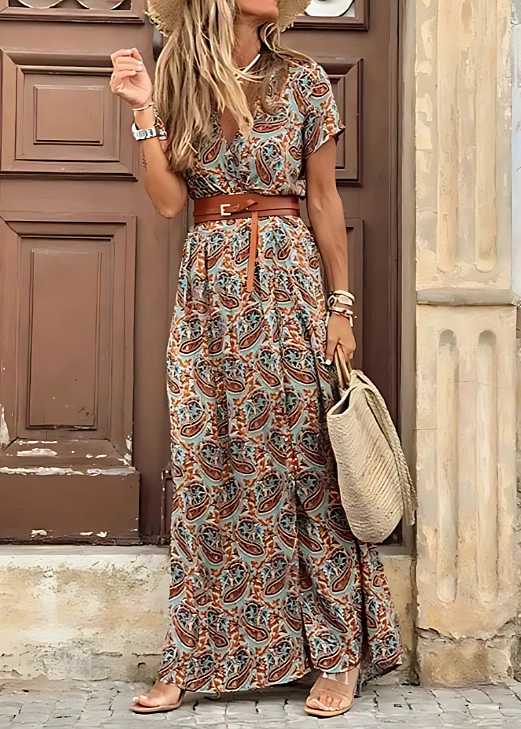 Maxi Dress | Floral Maxi Dress for Women | Airy Comfortable Summer Style
