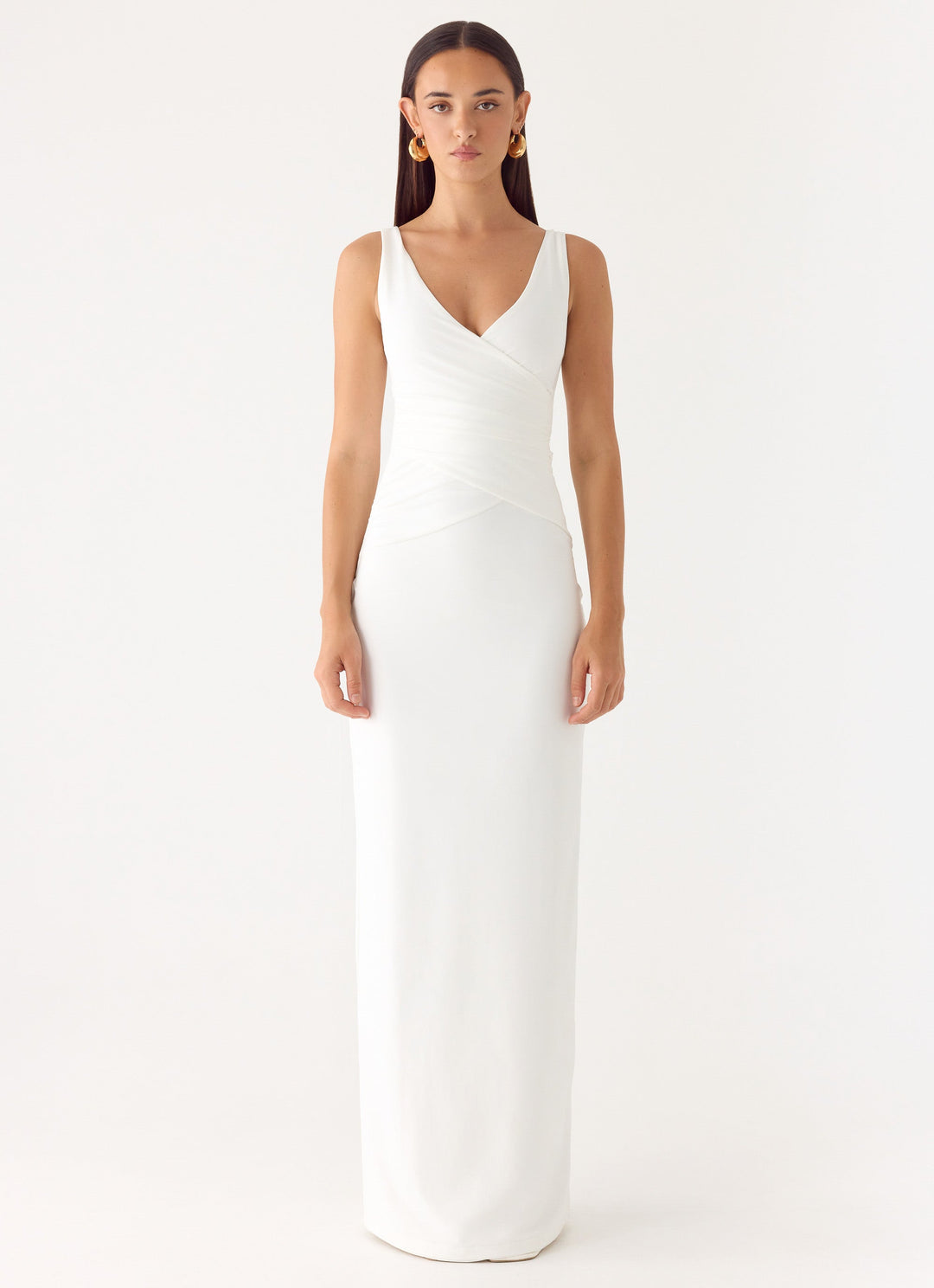 Nerine Maxi Dress White