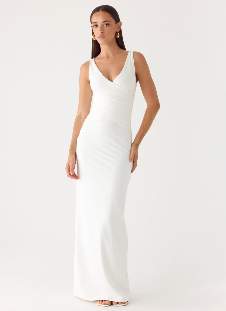 Nerine Maxi Dress White