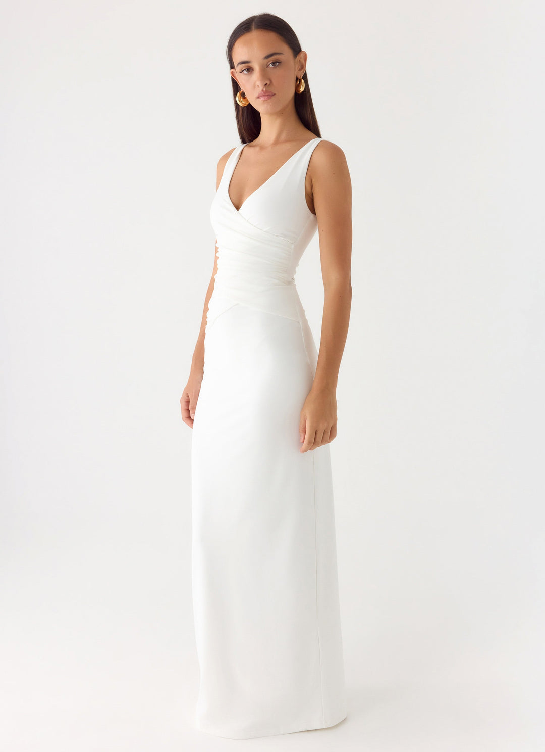Nerine Maxi Dress White