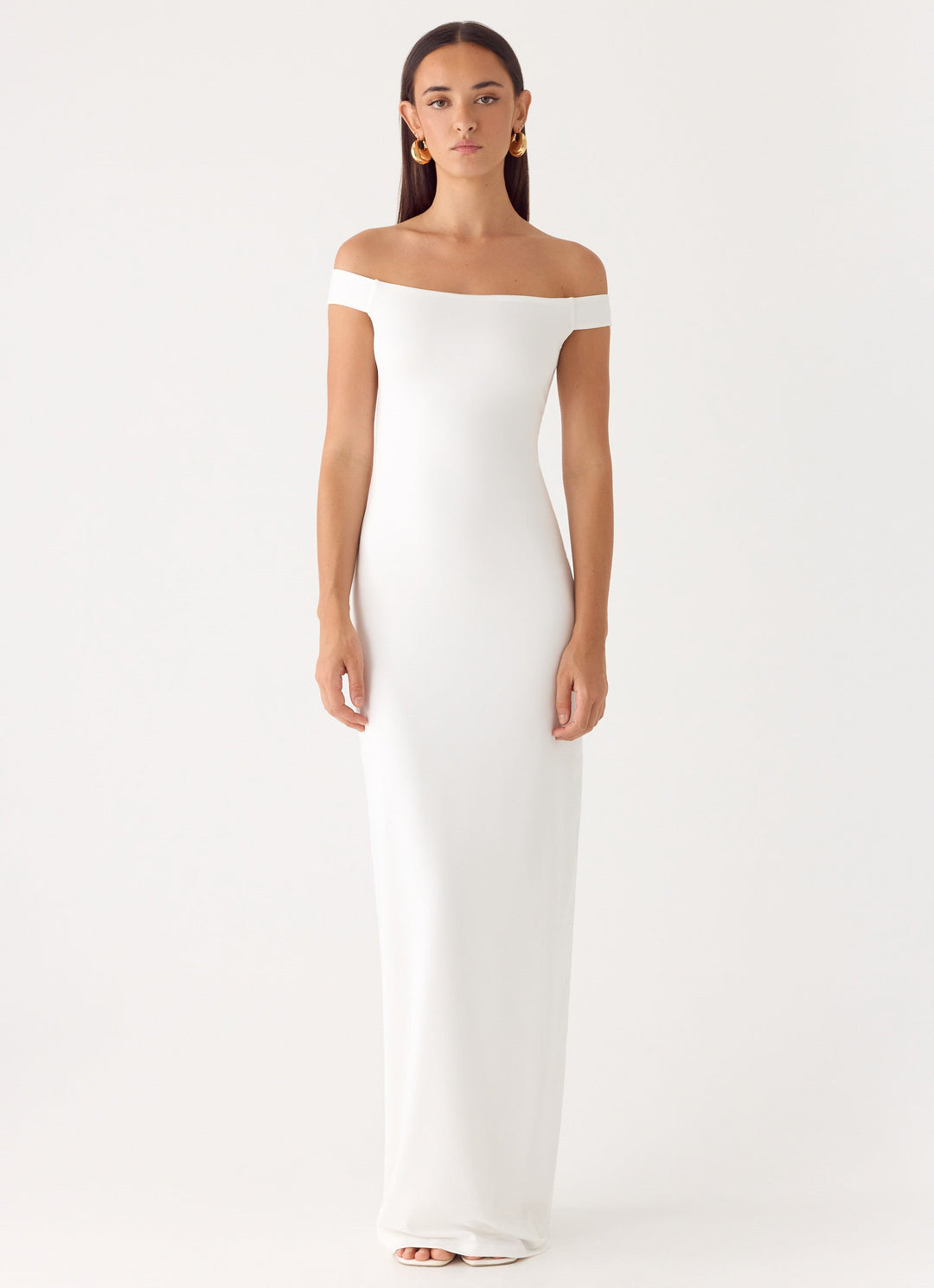 New Intentions Maxi Dress White