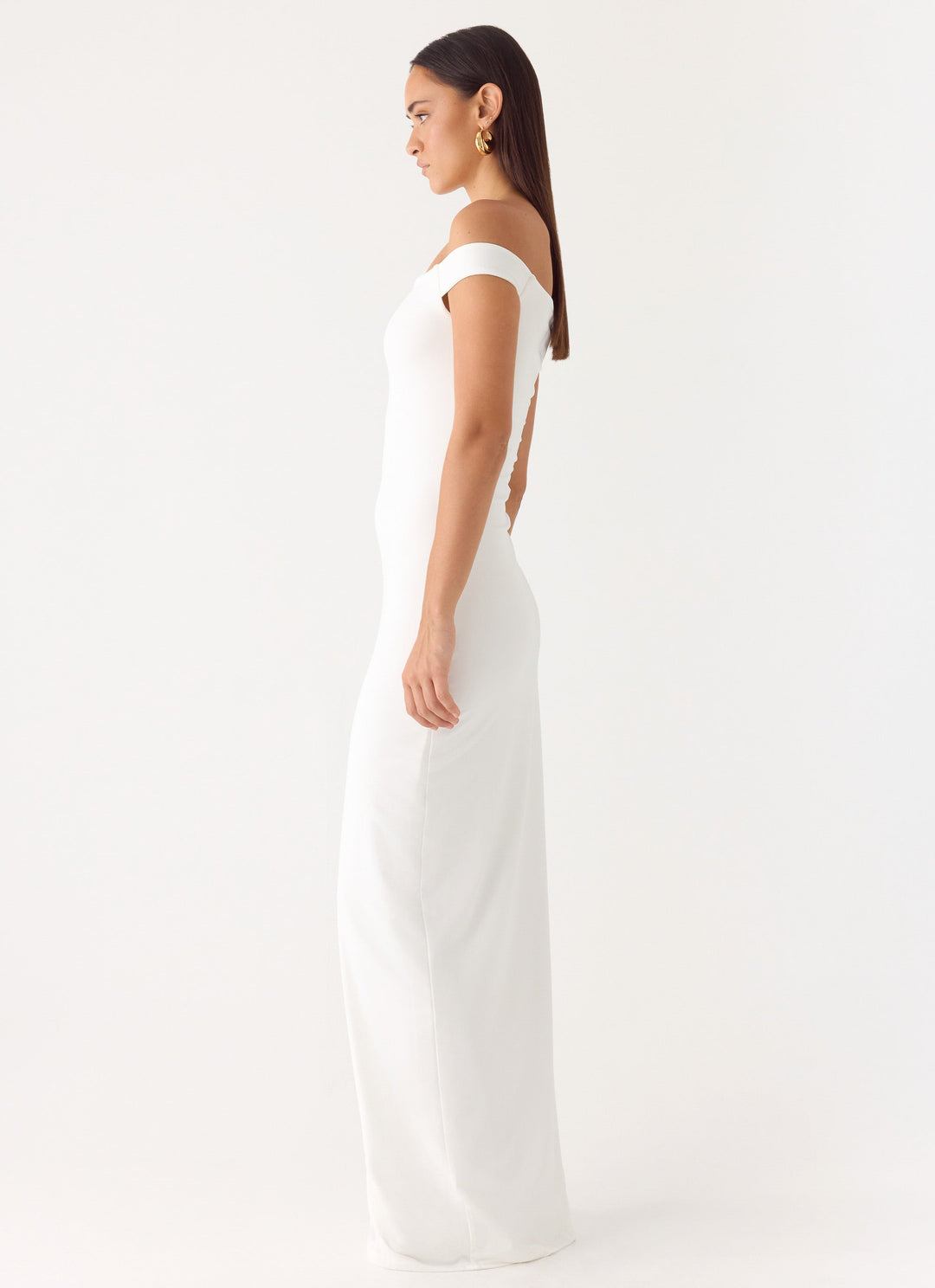 New Intentions Maxi Dress White