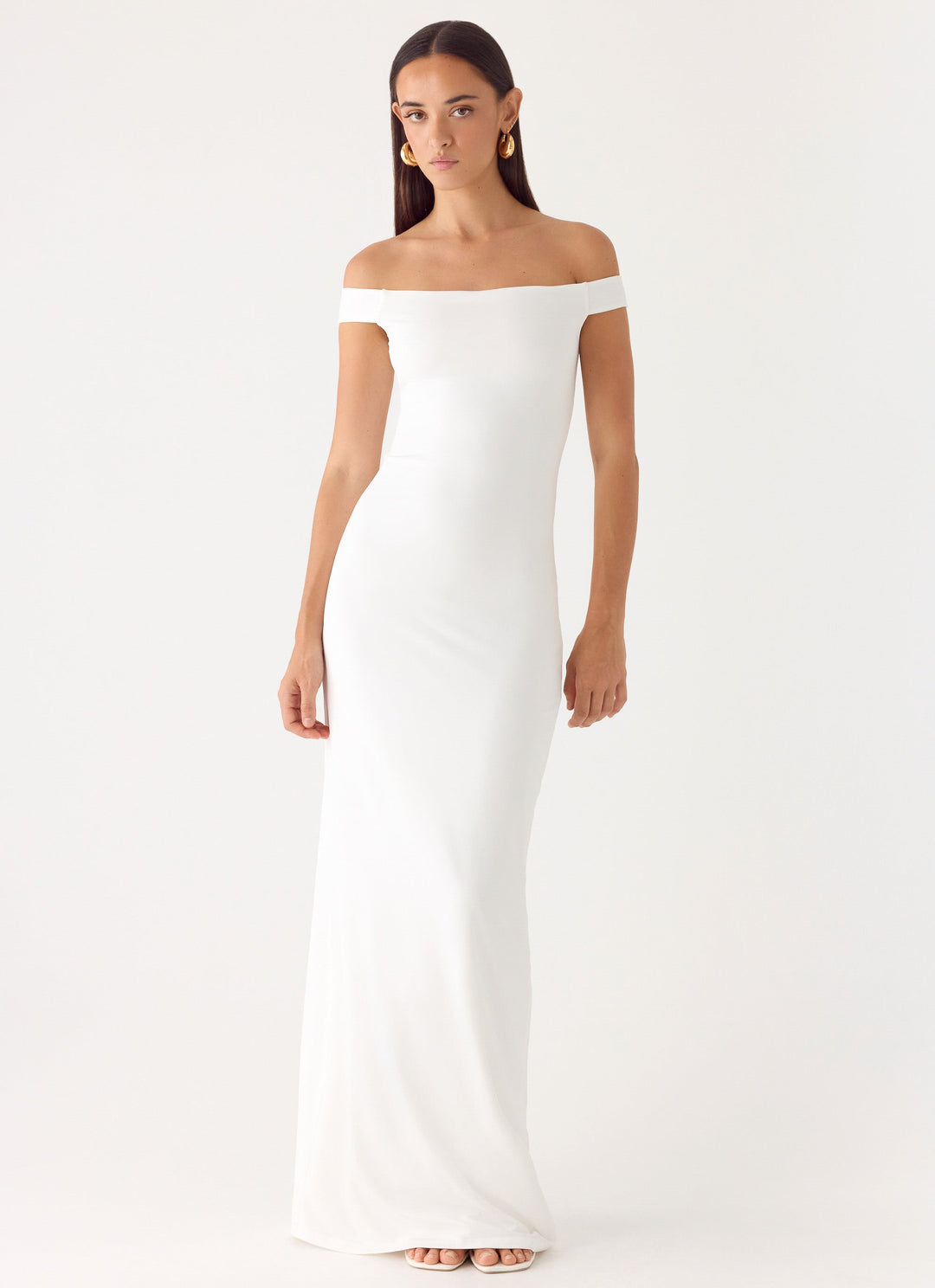 New Intentions Maxi Dress White