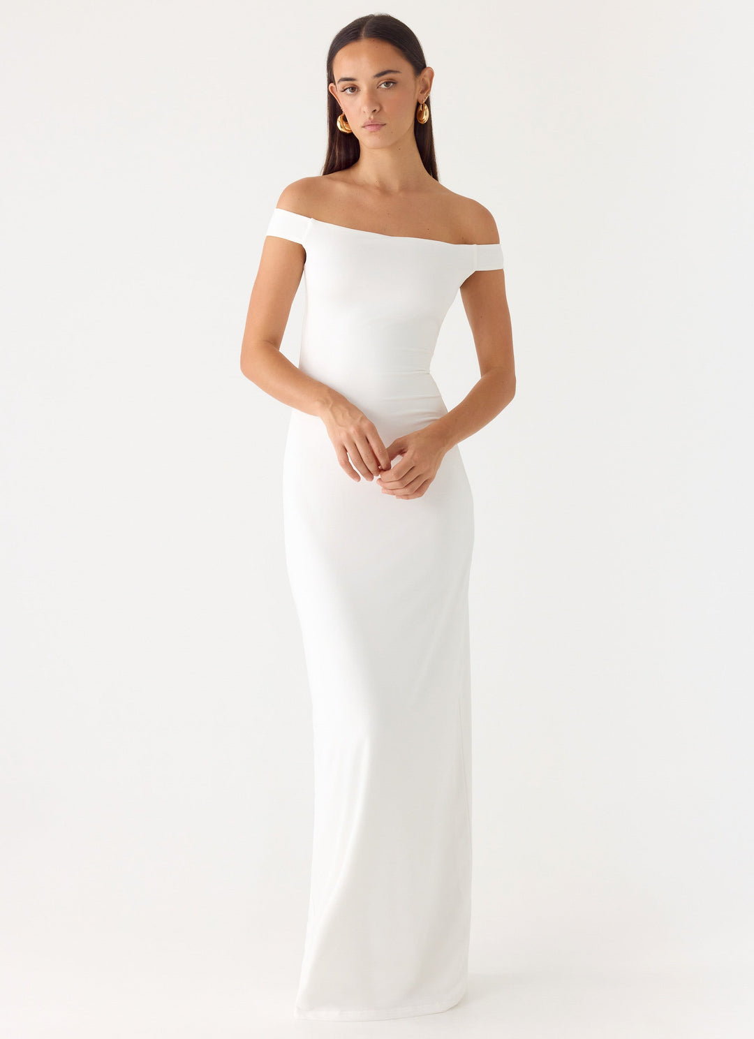 New Intentions Maxi Dress White