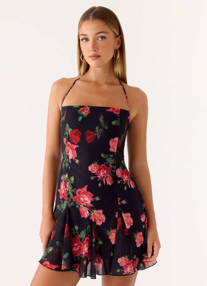 Nikyta Micro Mini Dress Black