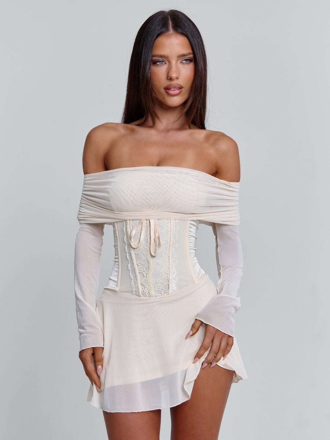 Orla Lace Corset Mini Dress