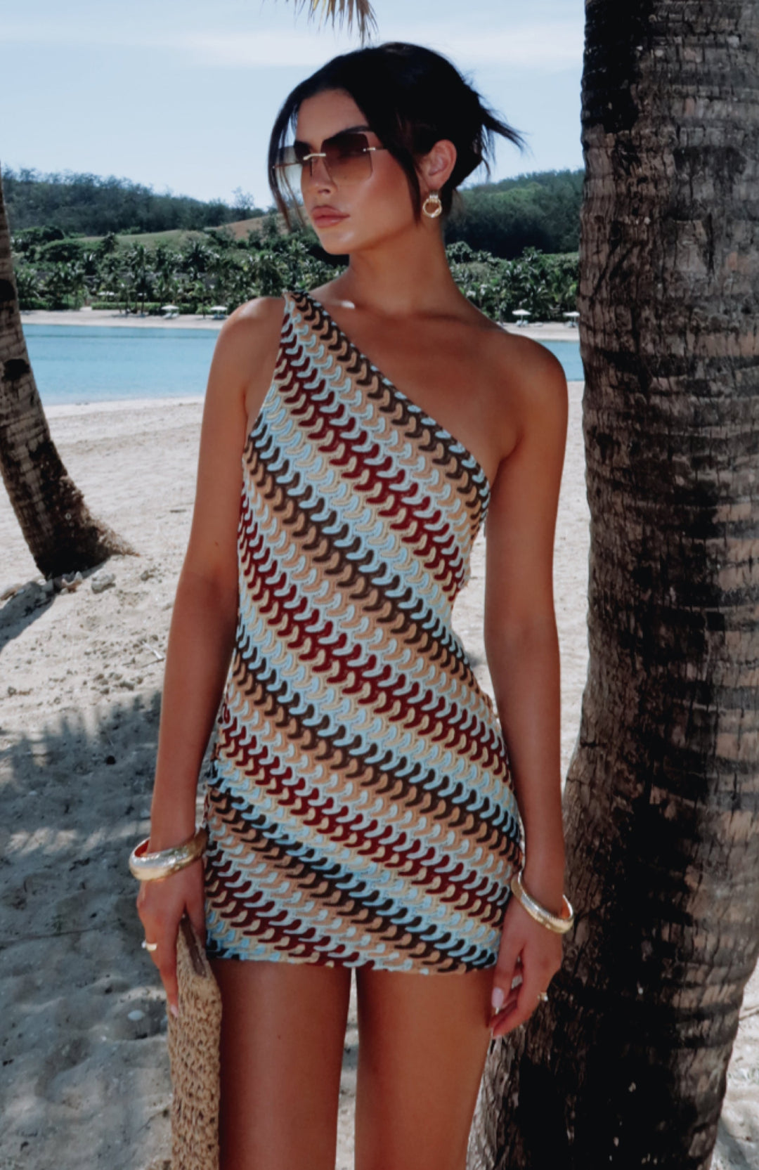 Autumn Flame Mini Dress