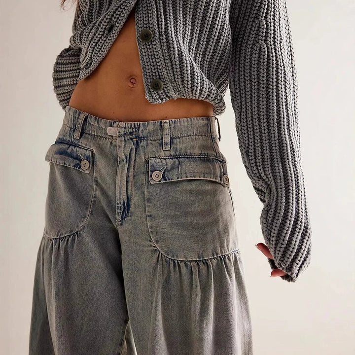 Duttini | Wide-Leg Denim for Women – Pants Collection