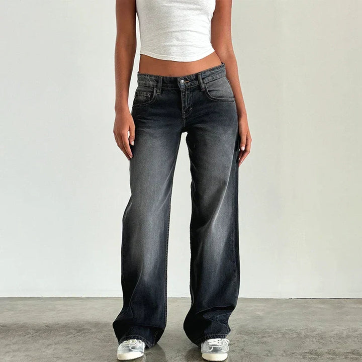 Duttini | Low-Waist Denim Pants for Women – Pants Collection