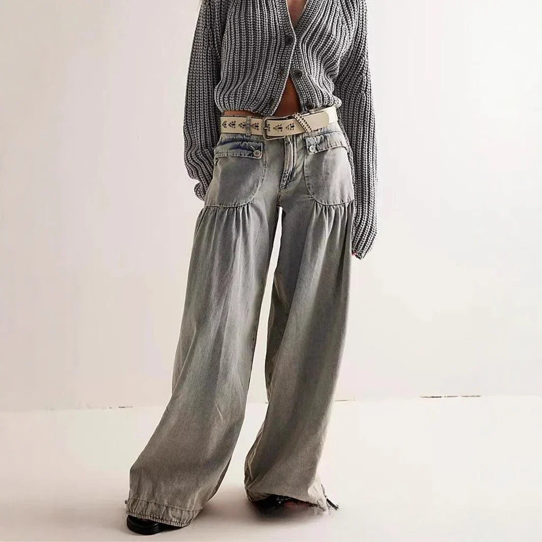 Duttini | Wide-Leg Denim for Women – Pants Collection