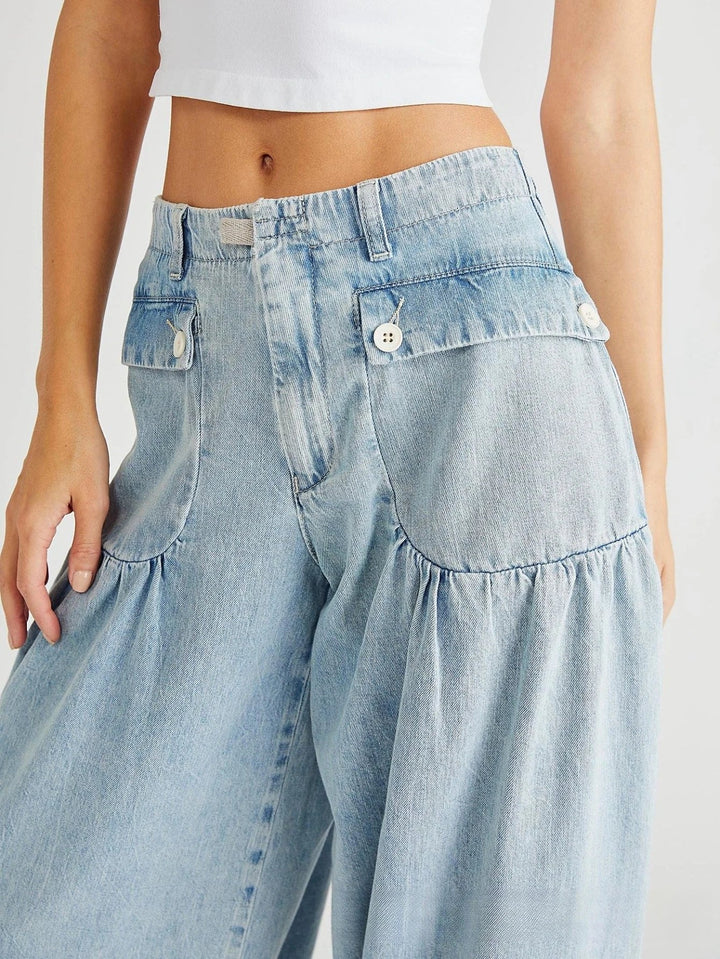 Duttini | Wide-Leg Denim for Women – Pants Collection