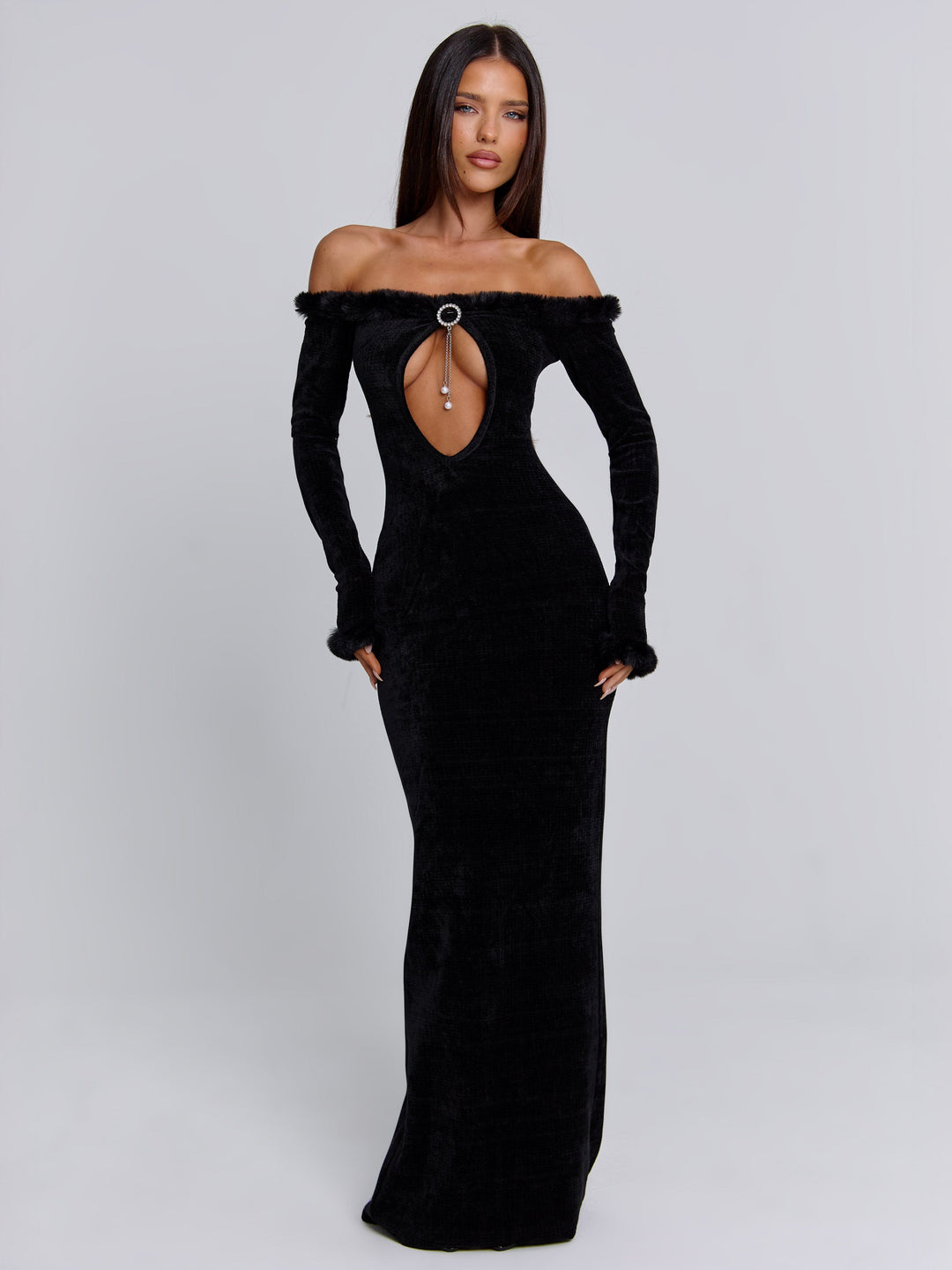 Senrah Black Maxi Dress