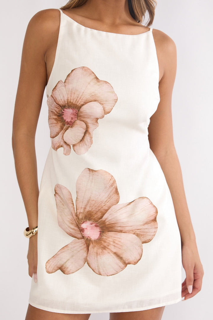 Tamora Mini Dress Desert Print