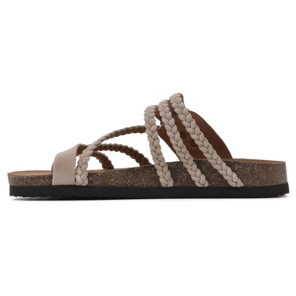 Sandals | Braided Strap Design | Comfortable Summer Footwear | Supportive and Stylish