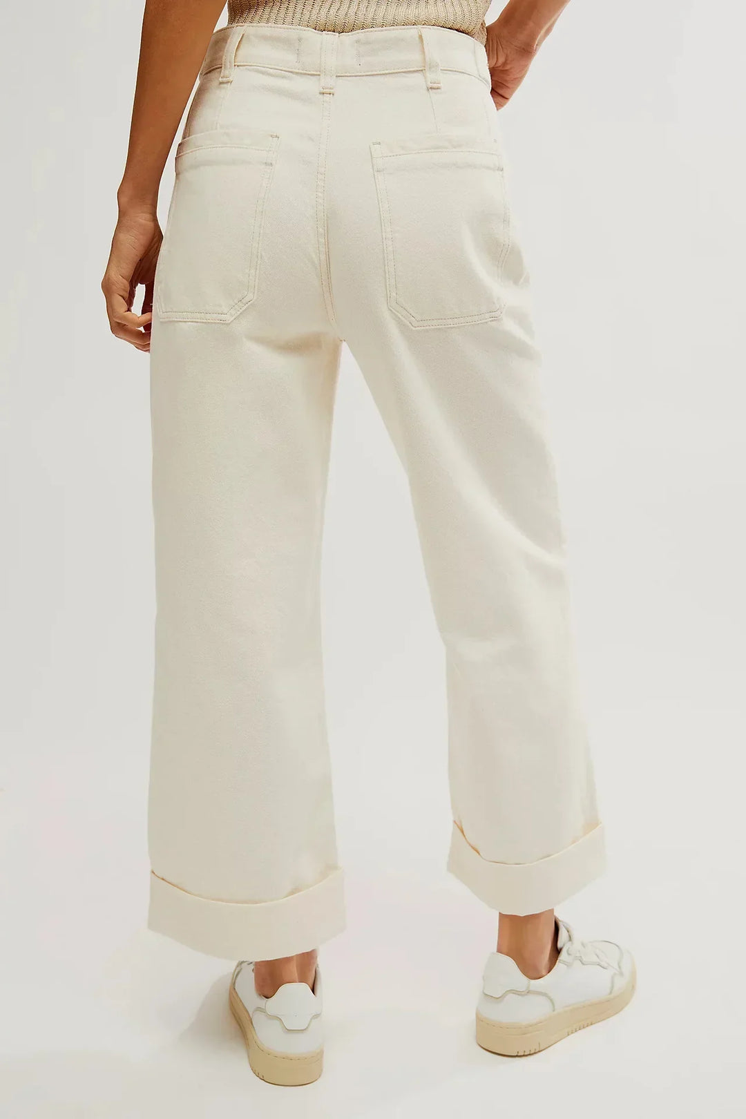 Duttini | High-Waist Wide-Leg Denim for Women – Pants Collection